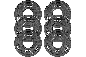 CAP Barbell 2-Inch Easy Change Plate Olympic Grip Weight Plate