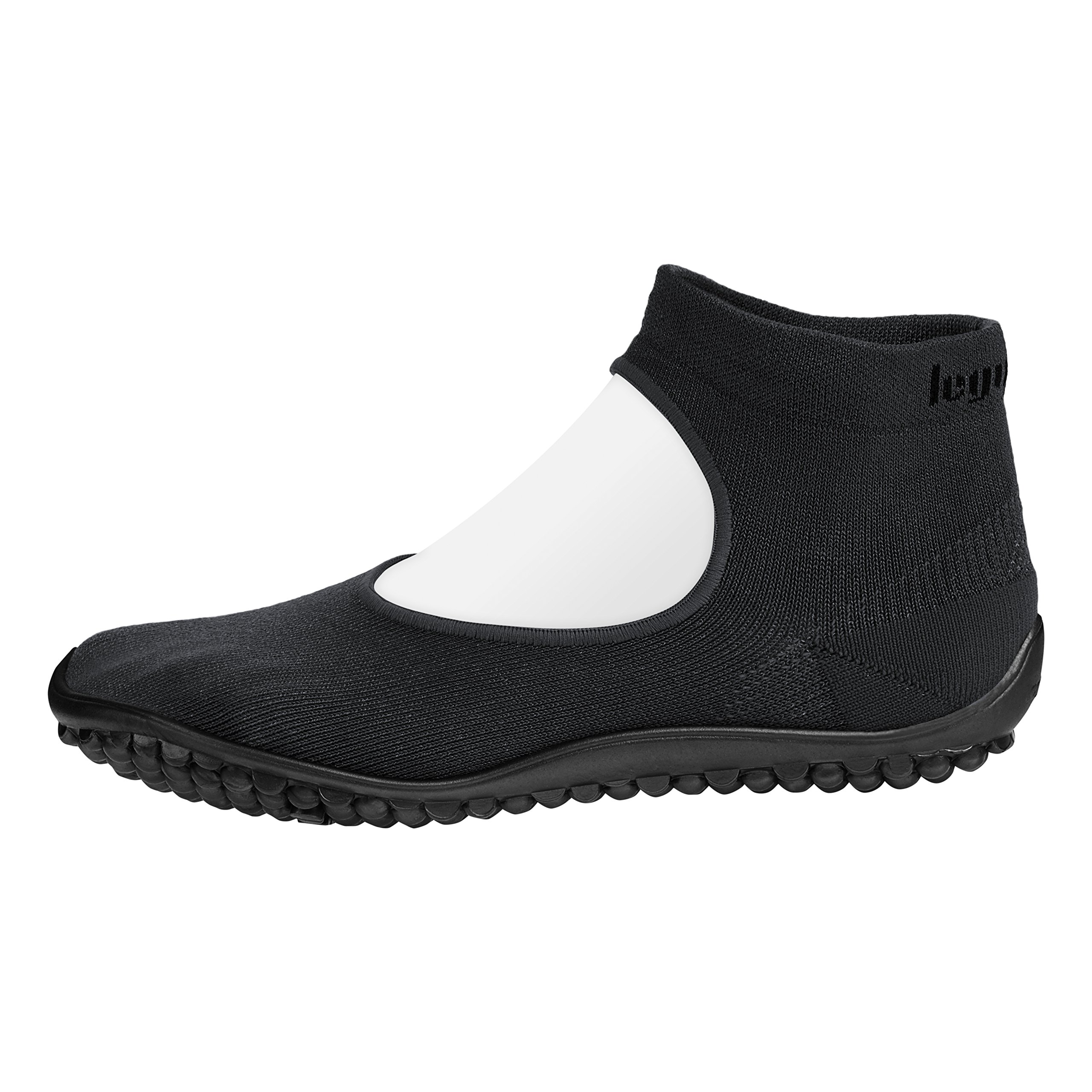 leguano Ballerina schwarz – Leichter Barfußschuh für Damen
