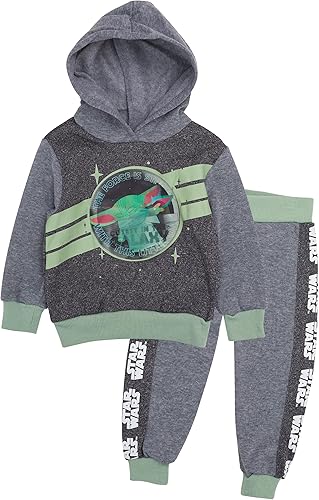 STAR WARS baby-boys The Child Cutest Baby Yoda Hoodie and JoggerHoodie and Jogger Pants