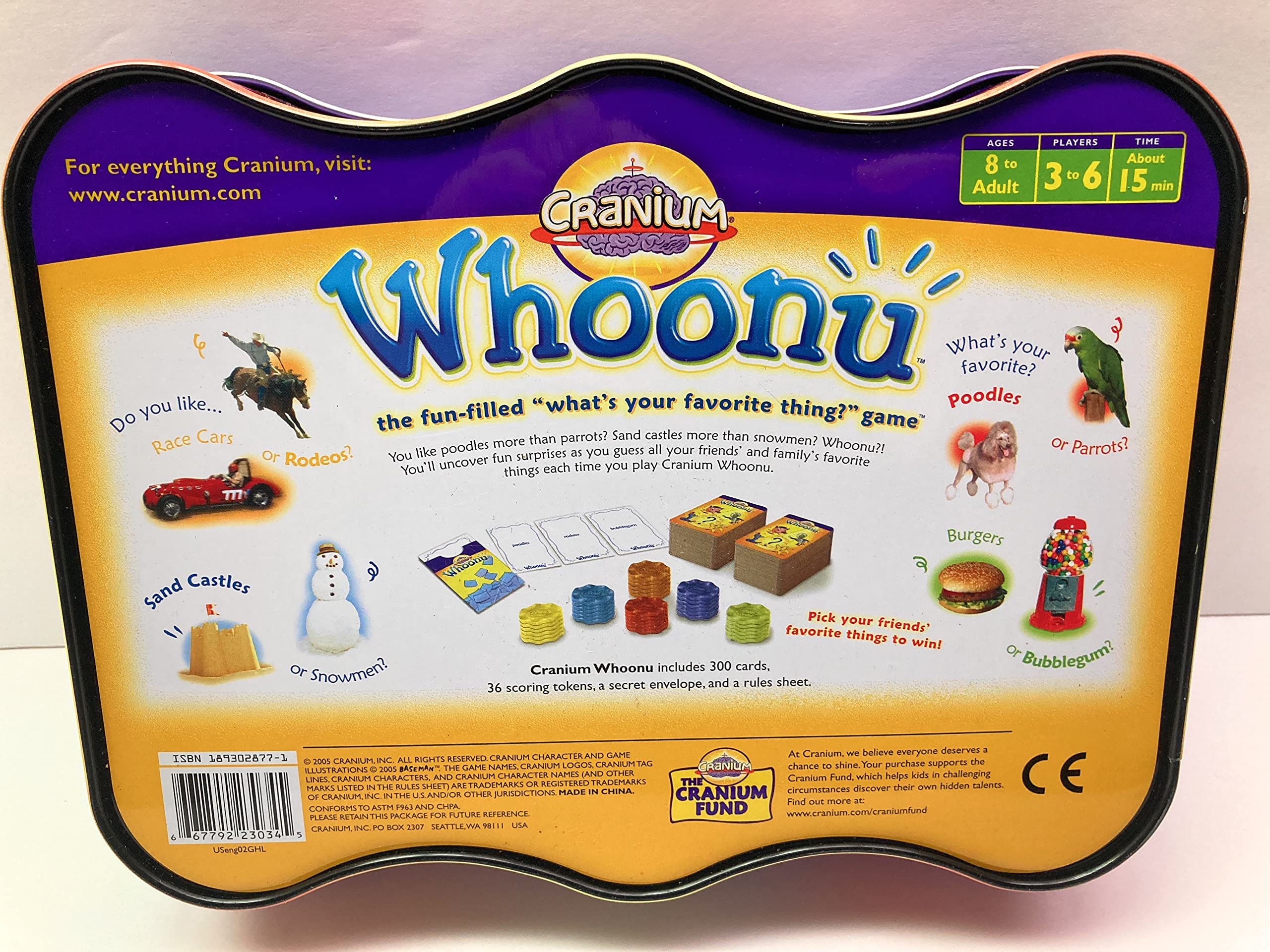 Cranium whoonu Game New and factory sealed blog.knak.jp