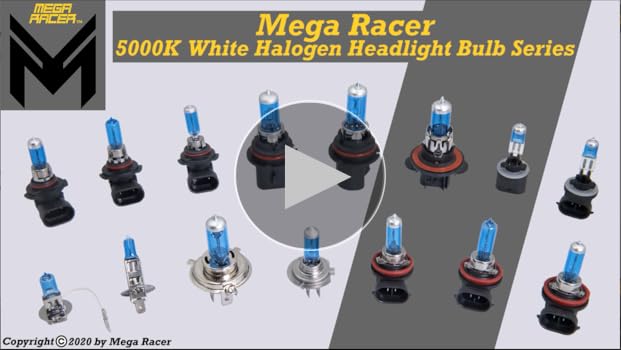 Amazon.com: Mega Racer Halogen H7 Headlight Bulb | Low Beam