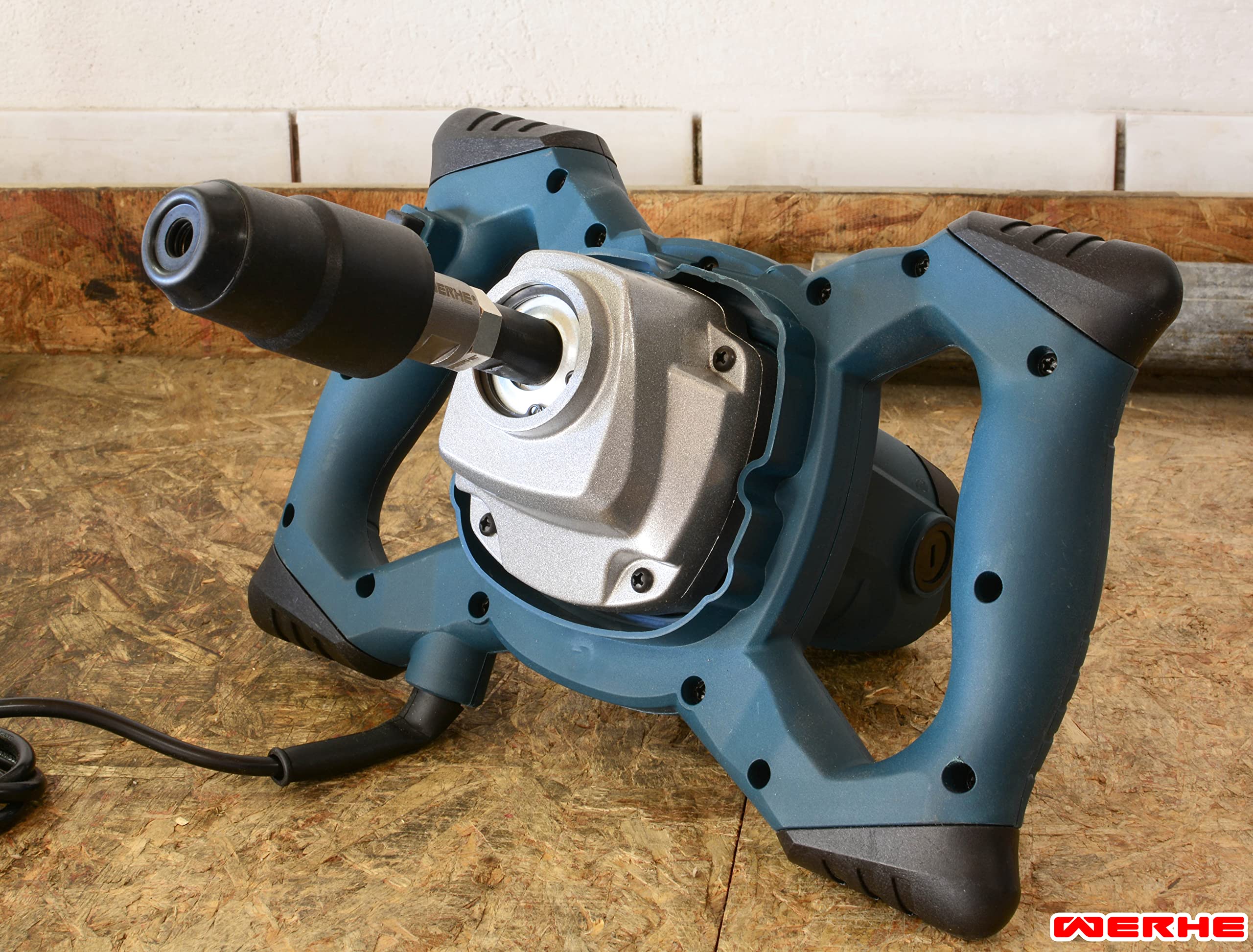 UNF WERHE Adaptateur de Mandrin SDS Plus Vers 1/2-20 | pour perceuses à percussion, métal, plastique, largeur 42 mm, longueur 102 mm, 380 g, changement rapide, clé standard