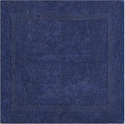 Miniatura 3 de Better Trends Lux Collection - Tapetes de baño 100 % algodón, acolchonados, reversibles, absorbentes, lavables a máquina, para suelo de baño, ducha