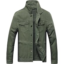Denim Jacket Men,Mens Stretch Slim Fit Jean Jacket,Men Fashion jean Jacket