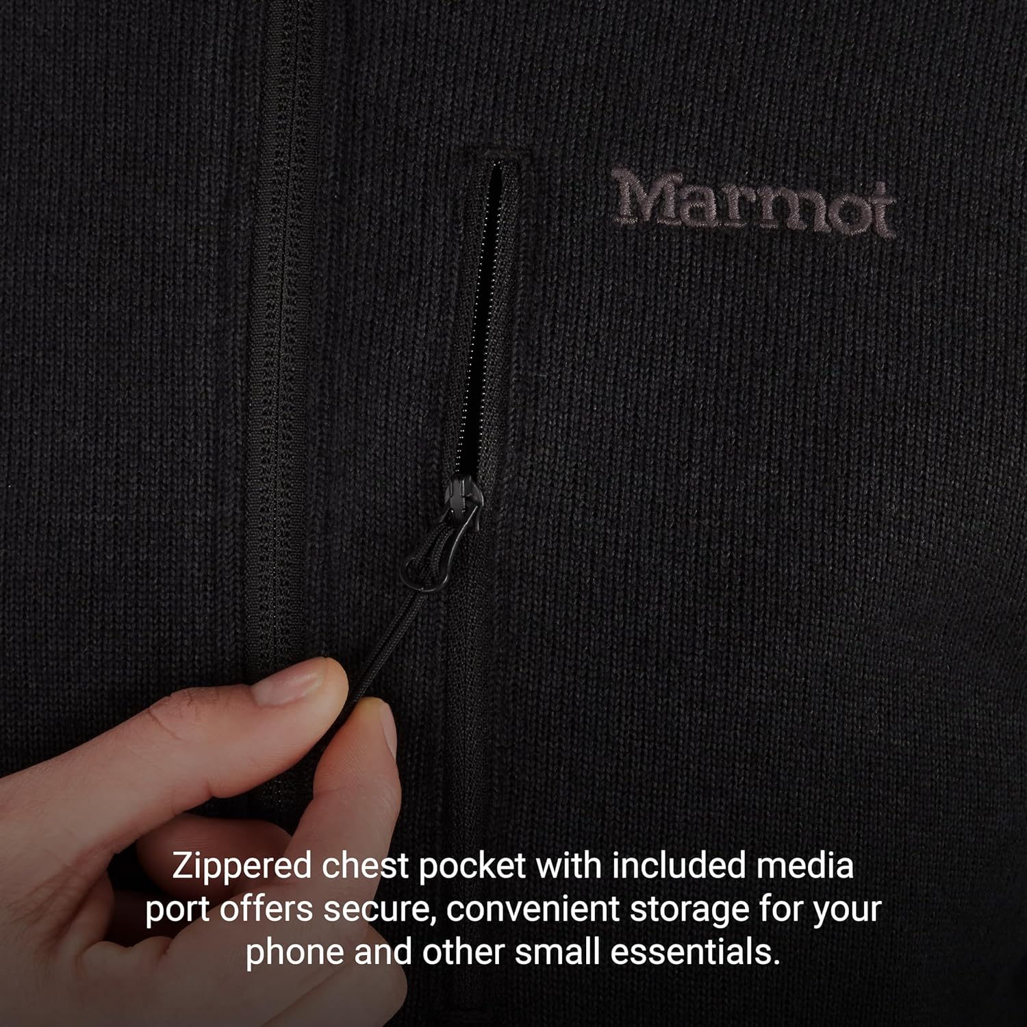 MARMOT Women's Drop Line 1/2 Zip Pullover Jacket - Lightweight, Breathable 100-Weight Sweater Fleece - Image 3