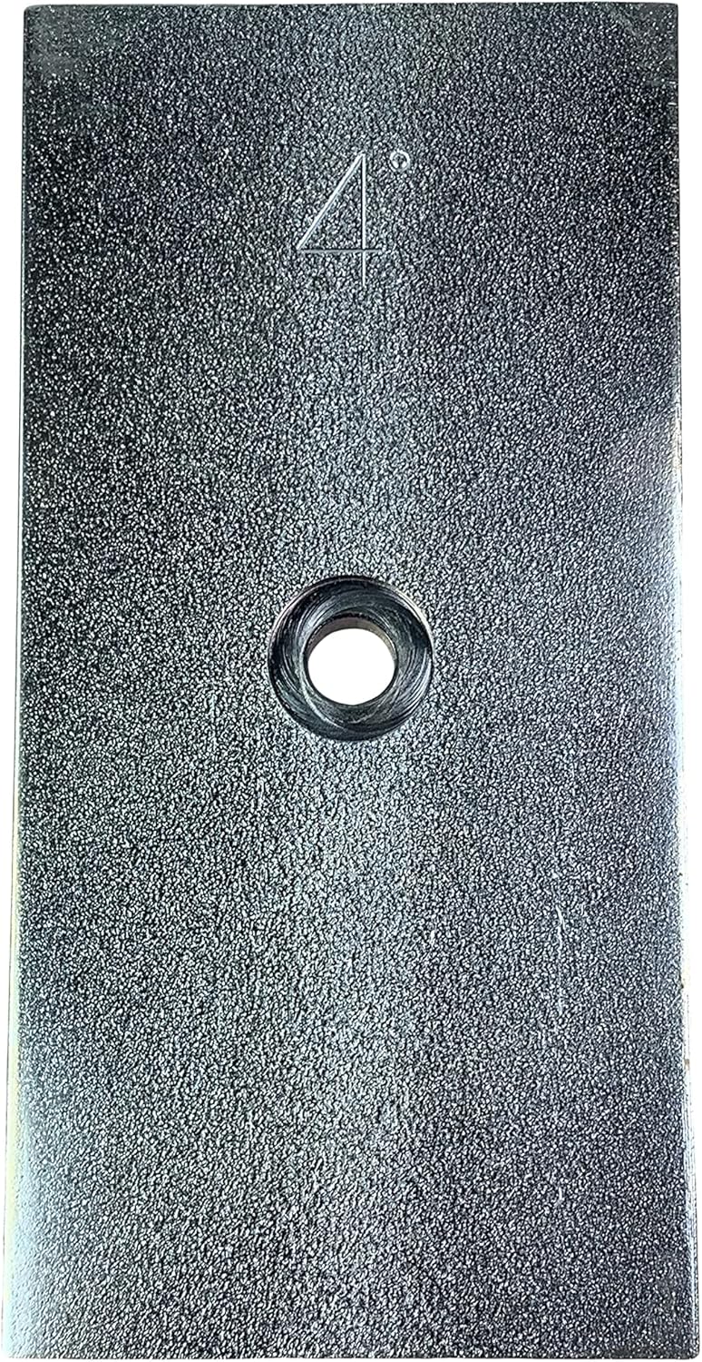 1.75" Wide Steel Degree Shims - Set of 2 (4° Degree)