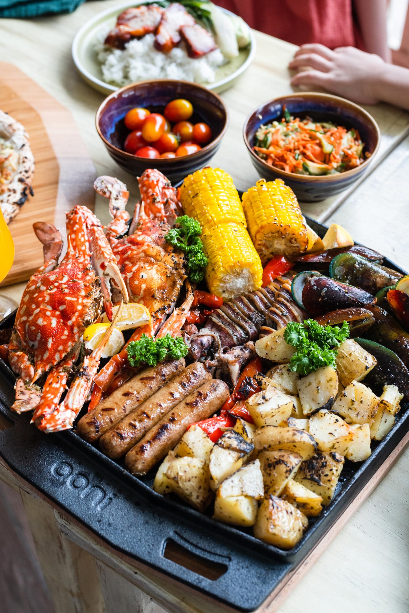 Ooni Piastra ghisa, Griglia per barbecue, Padella ghisa per forno pizza, Accessori barbecue
