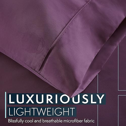 Miniatura 3 de Juego de sábanas de hotel de lujo Serie1800 Platinum Collection, la ropa de cama más suave de calidad superior, no se arruga y no destiñe (todos los