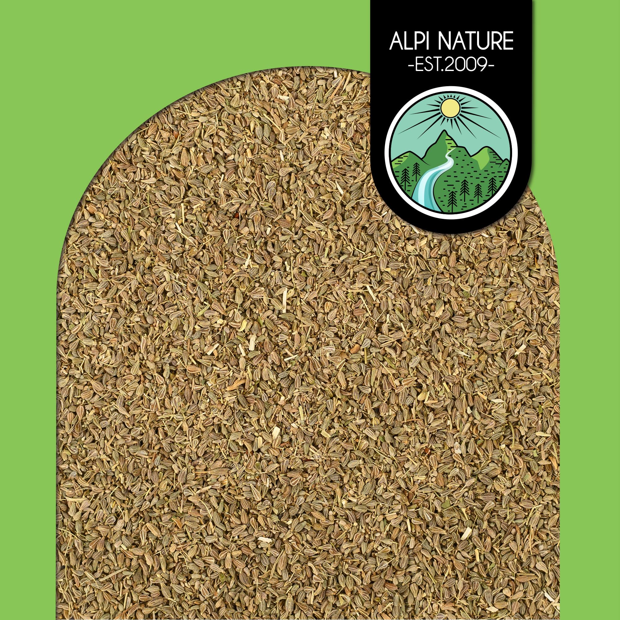 Alpi Nature Anice Intero 1kg, Semi di Anice Interi per Tè All'Anice e Cucina