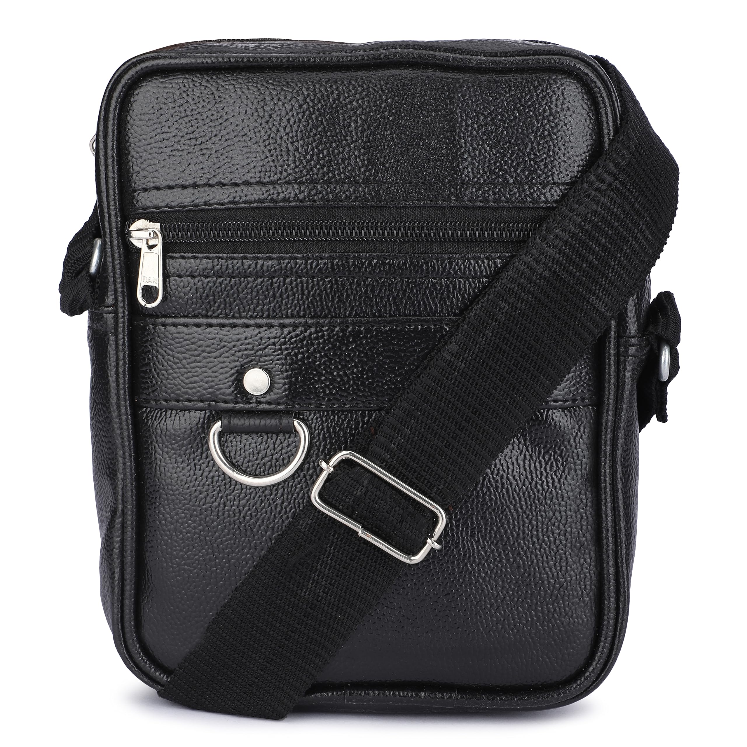 Mini Sling Bag for Men & Women | Small Travel Crossbody Bag | Stylish Passport Shoulder Bag | Compact Messenger Side Bag for Office, Daily Use & Outdoors | Adjustable & Lightweight Design-image-10