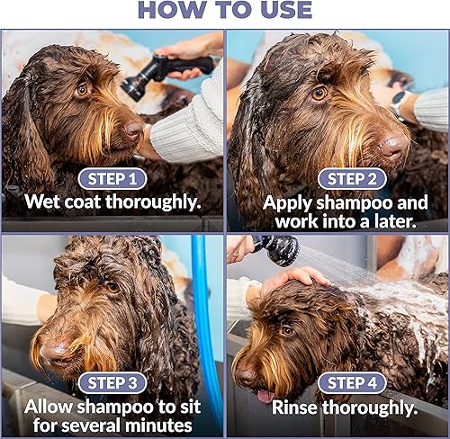 Miniatura 5 de Champú y acondicionador para cachorros Fabricado en Estados Unidos Ingredientes orgánicos Sin lágrimas El mejor champú para cachorros Lavado de