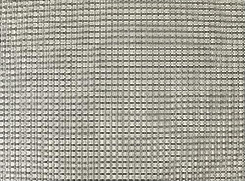 Miniatura 14 de Risch Manteles individuales tejidos de vinilo | Elegante mantel individual rectangular de tejido de plástico | Comedor en interior o exterior |