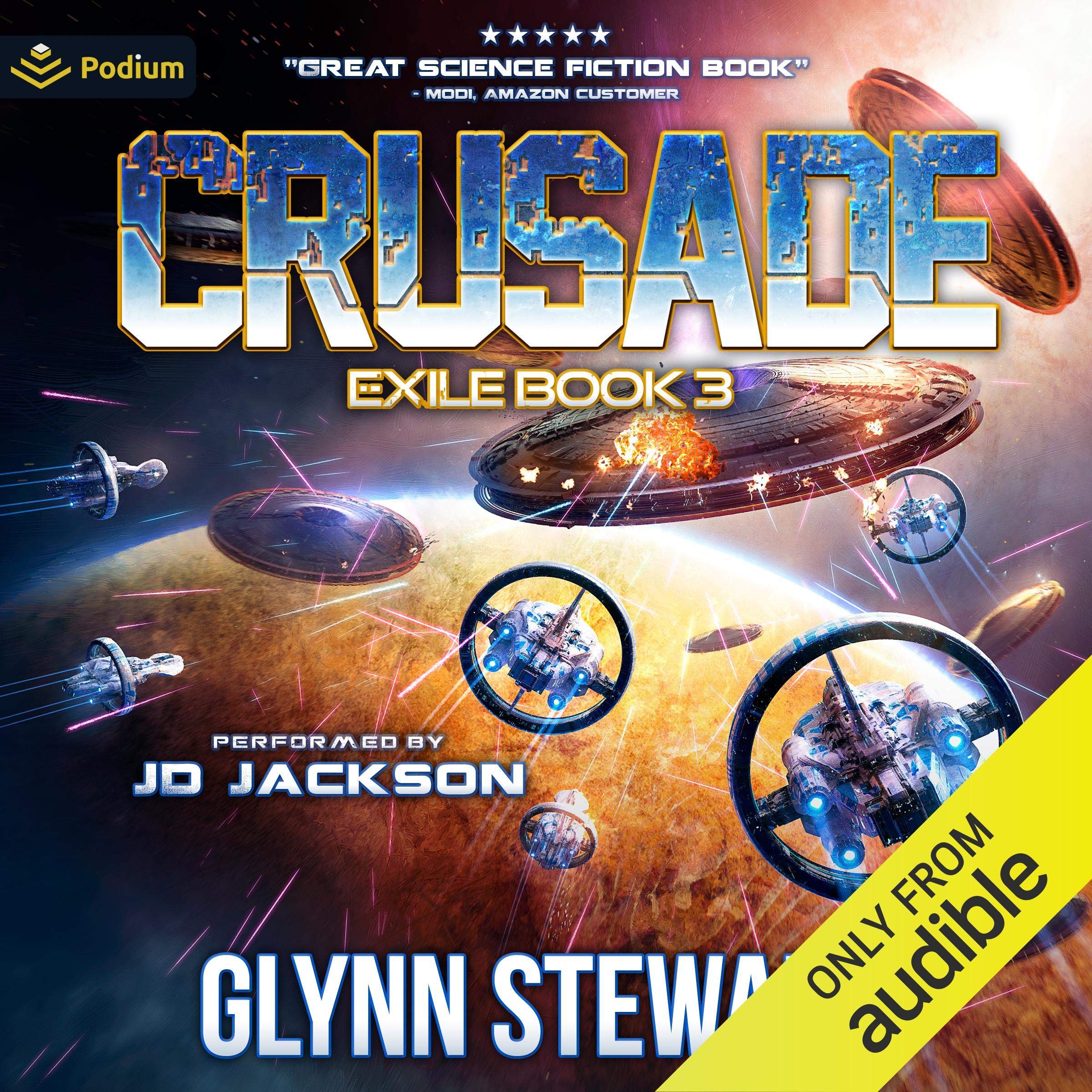 Cover art for Crusade: Exile, Book 3