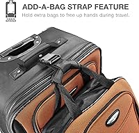 Vista 5 de Travel Select Amsterdam - Equipaje vertical y expansible con ruedas, marino Azul marino