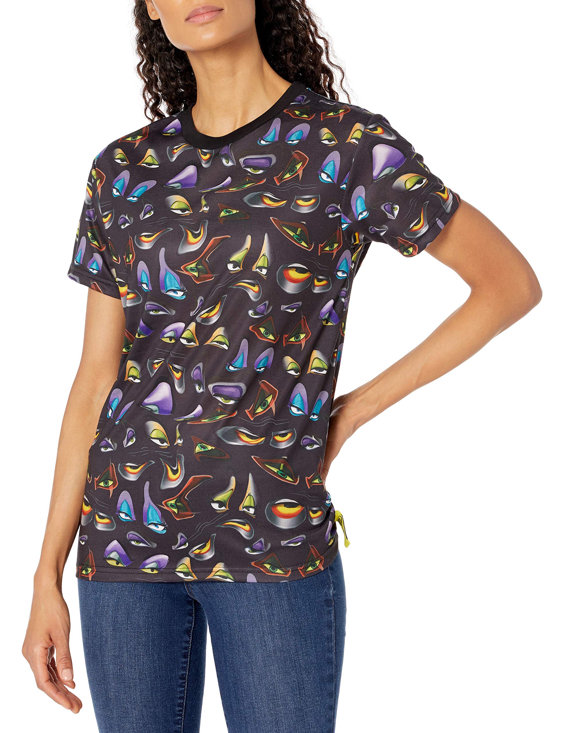 Disney T-Shirt Camiseta Villains X Heidi Klum Eyes Unisex Adulto