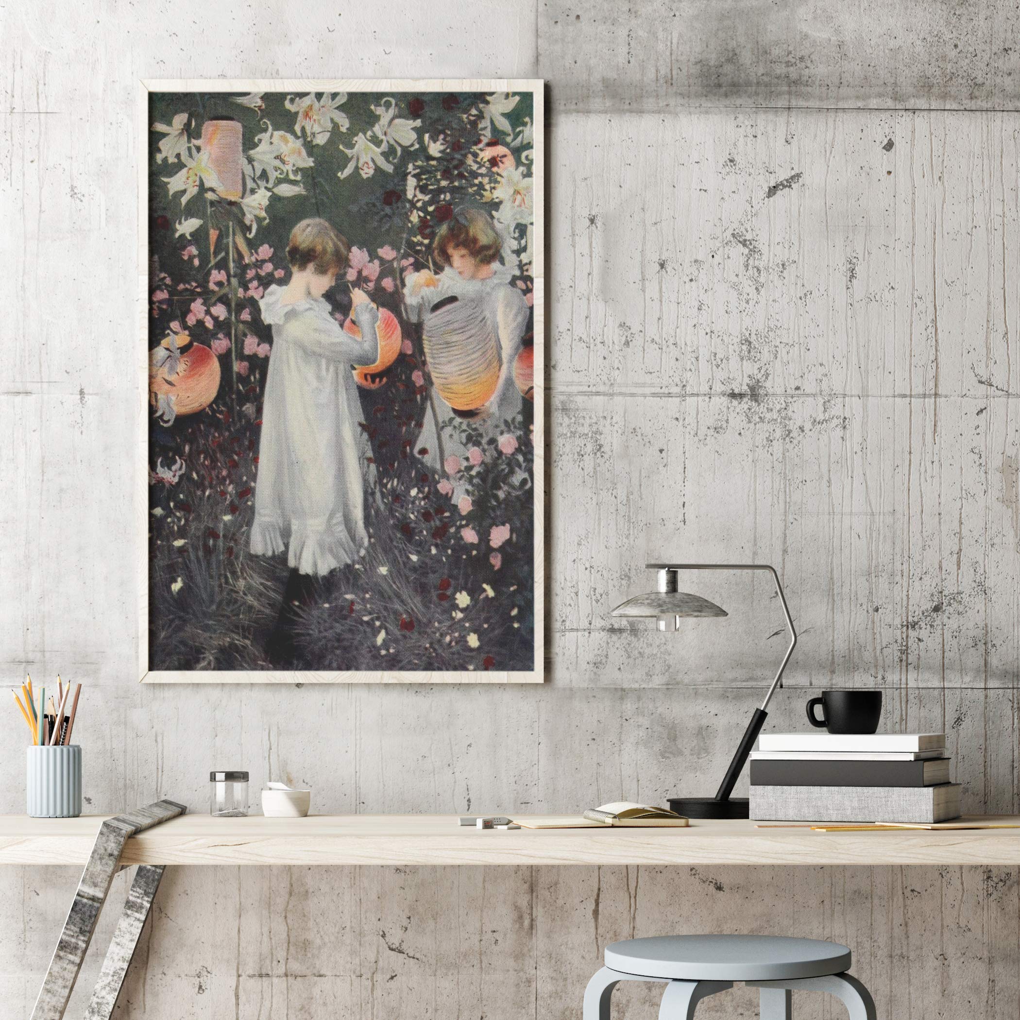 Amazon.com: Posterazzi Carnation Lily Rose Poster Print by J