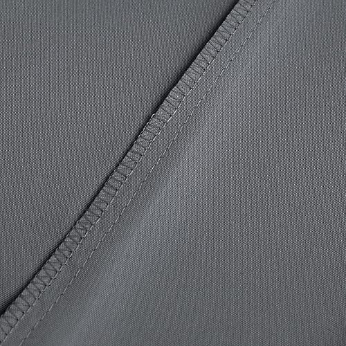 Miniatura 4 de FreshCulture Juego de 12 fundas de almohada de color gris oscuro, tamaño King, cierre de sobre, tela de microfibra cepillada suave, juego de 12