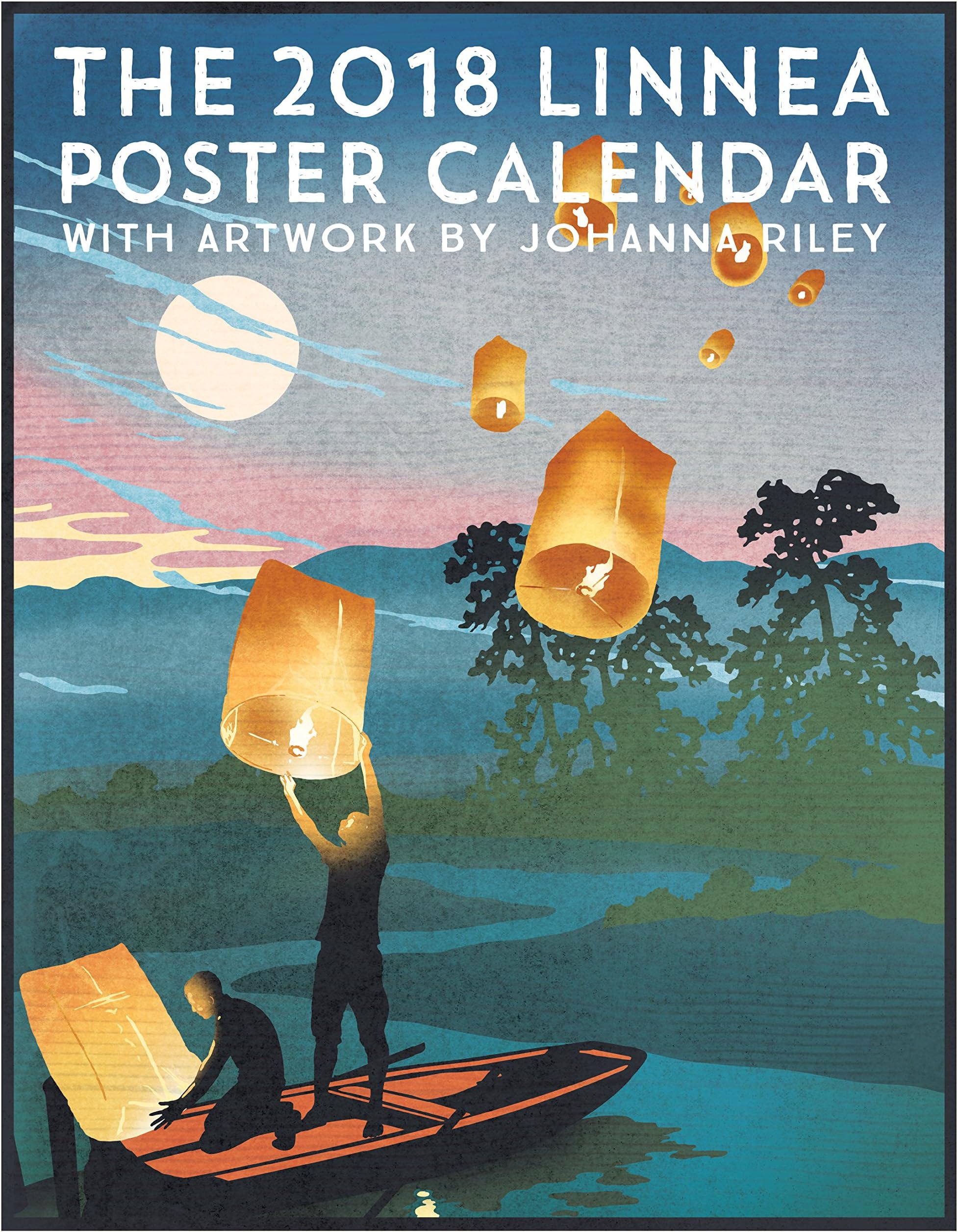 Linnea Design 2018 Poster Calendar Art By Johanna Riley