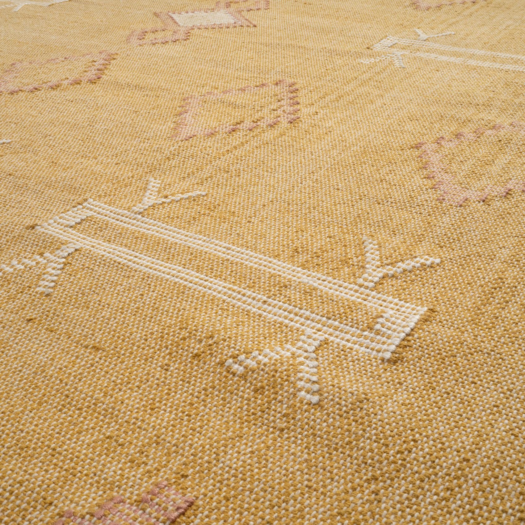 Jaıpur Sarı Pamuk Kilim 80x150 Cm