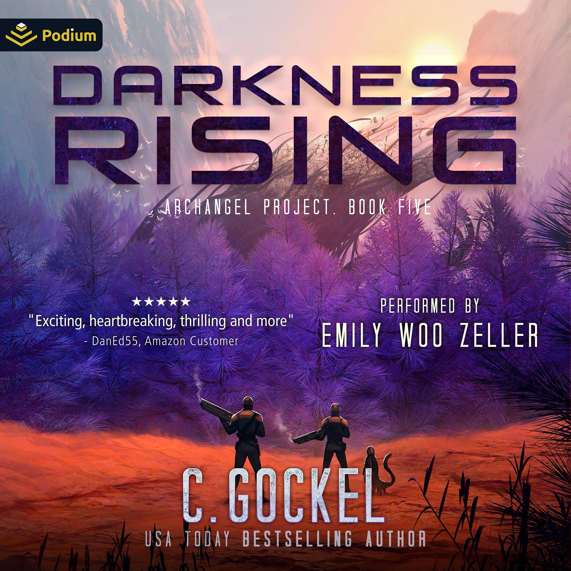 Cover art for Darkness Rising: The Dark Crusade, Book 5 (Archangel Project, Book 1)