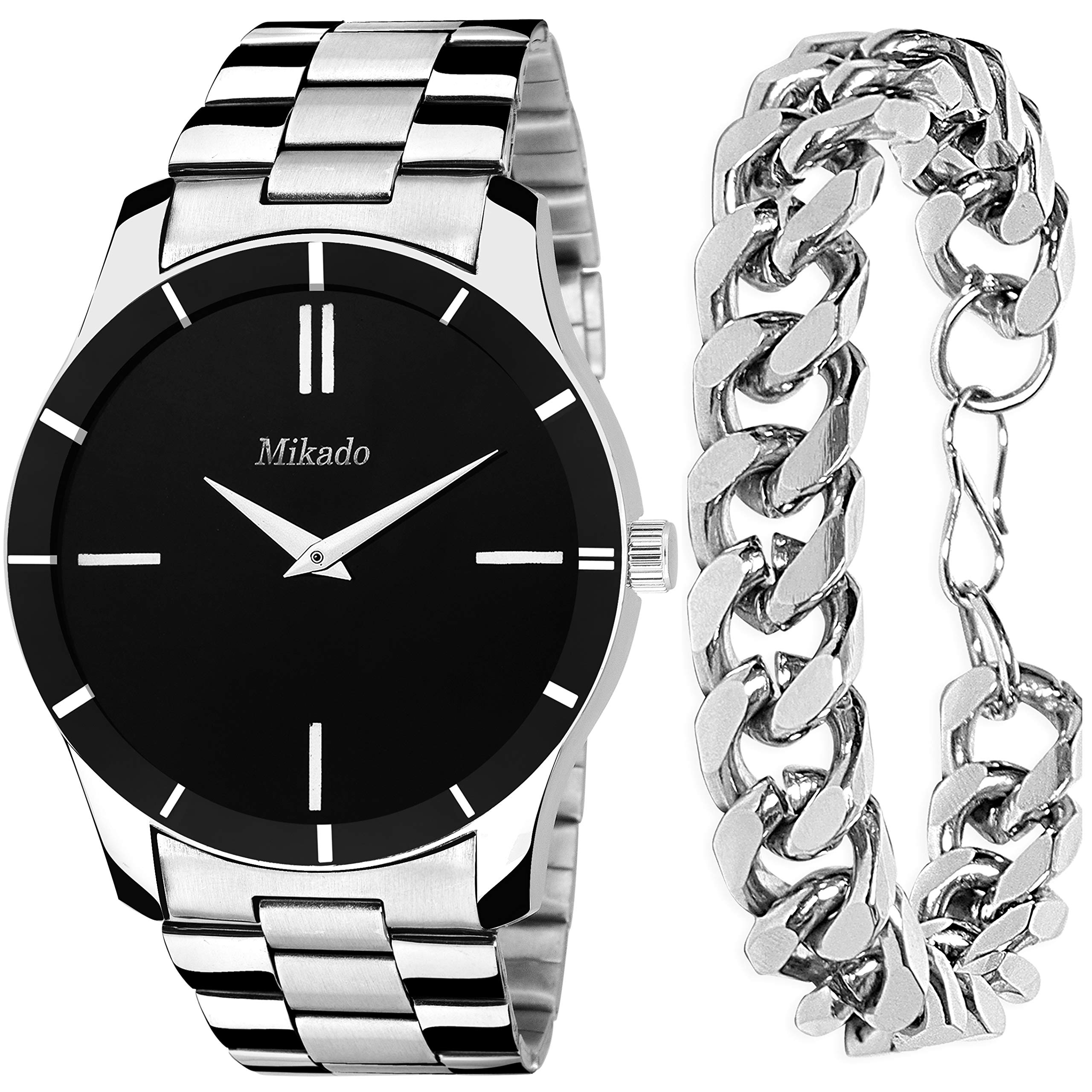 Mikado Special Big Mens Watch and Bracelet, Gift Item for Mens (B08VW574XS) Amazon Price History, Amazon Price Tracker