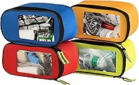 Vista 9 de Scherber Mochila de primera respuesta de primera calidad totalmente surtida EMT/EMS Medic Trauma & Oxygen Medical Professional Kit Bolsa con 4
