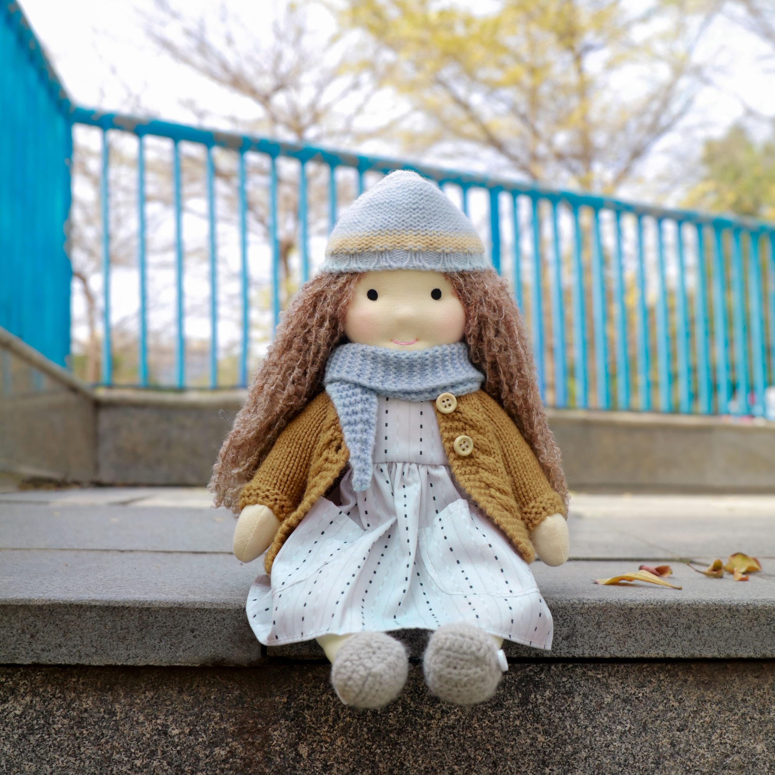 Amazon.co.jp: BlissfulPixie ウォルドルフ人形 Waldorf Doll