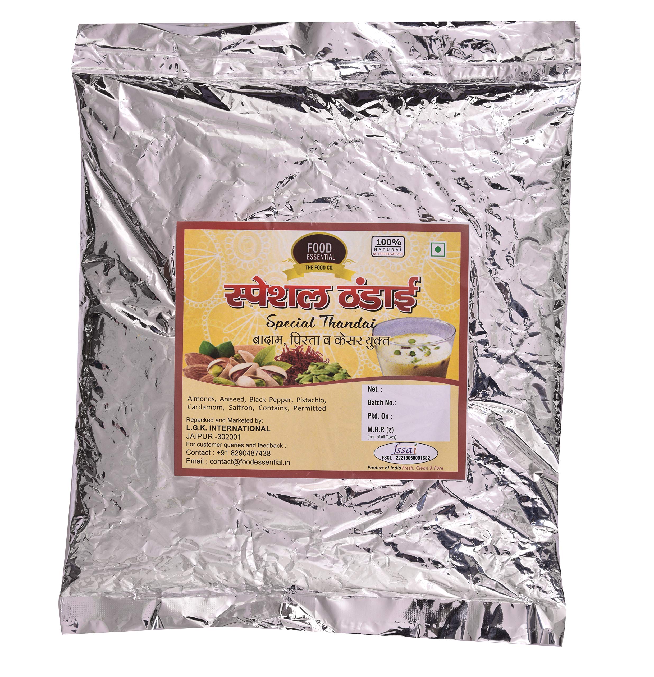 Food Essential Special Thandai 800 gm.-image-42