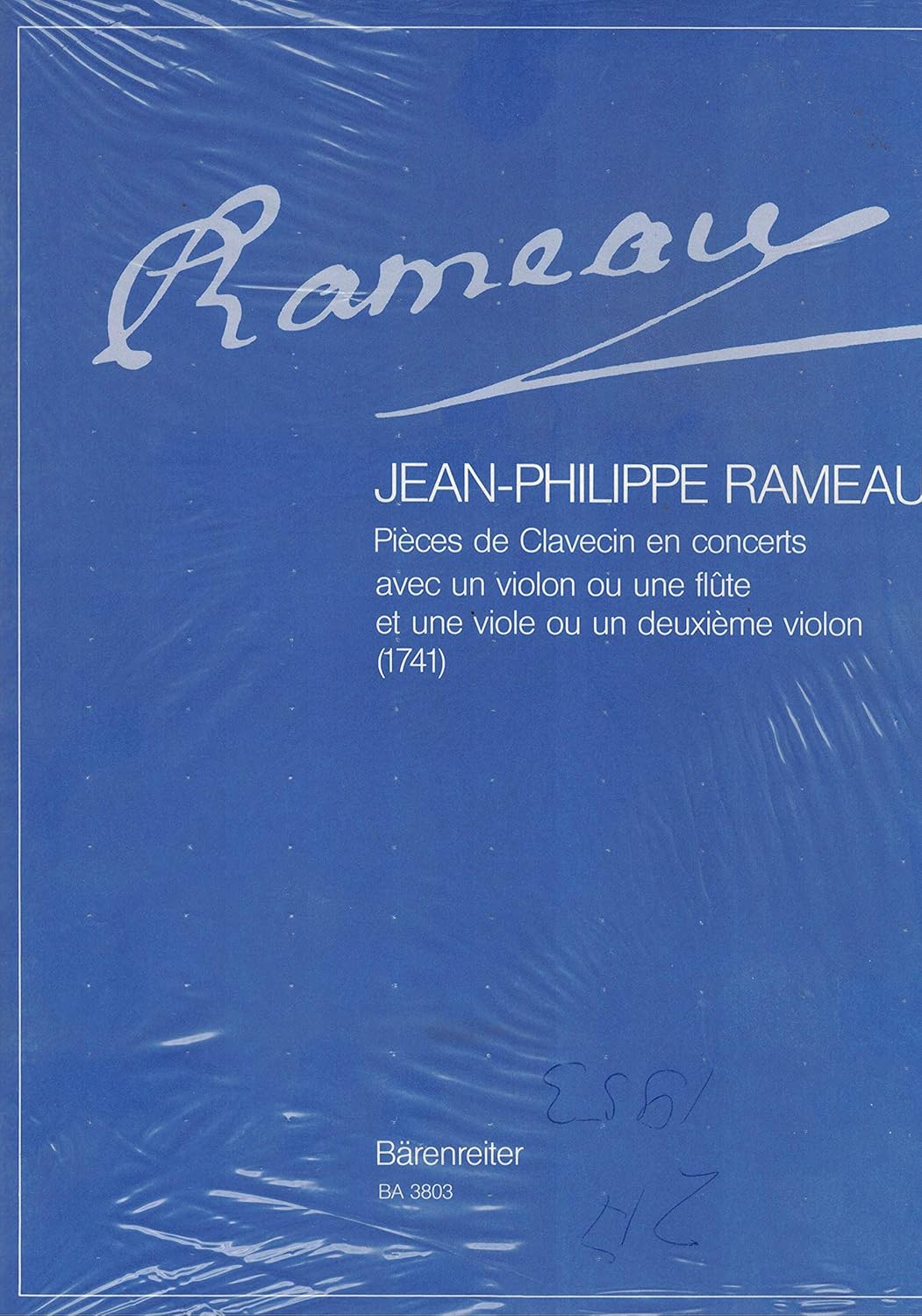 Pieces De Clavecin En Concerts unknown author 9790006439874 Amazon