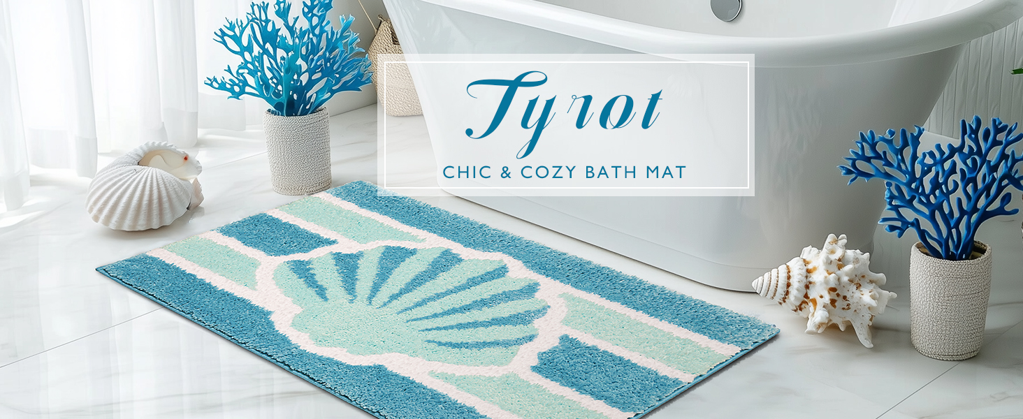 Coastal Bathroom Rugs Summer Beachy Bath Rug 4ft Italy Coastal Bathroom Rugs Summer Beachy Bath Rug 4ft Italy