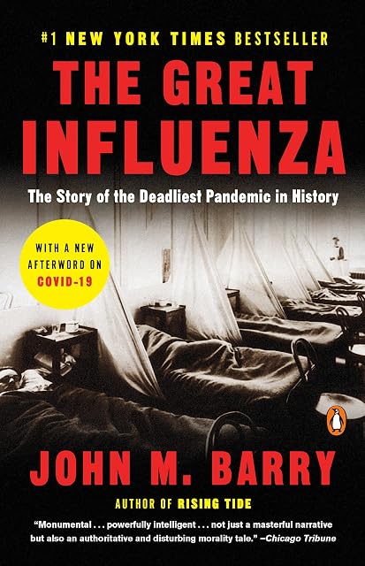 Portada de The Great Influenza: The Story of the Deadliest Pandemic in History