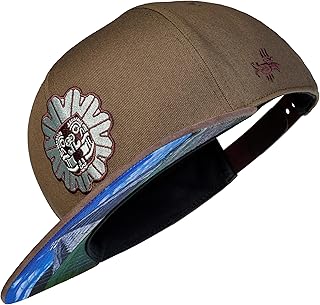 Sponsored You’re seeing this ad based on the product’s relevance to your search query.Learn more about this advertisement Cadency Snapback Caps Men's Mayan Baseball Cap, Straight Peak, Premium Quality, 100% Cotton, Durable, One Size, Women, Unisex, Olive, Adjustable Size