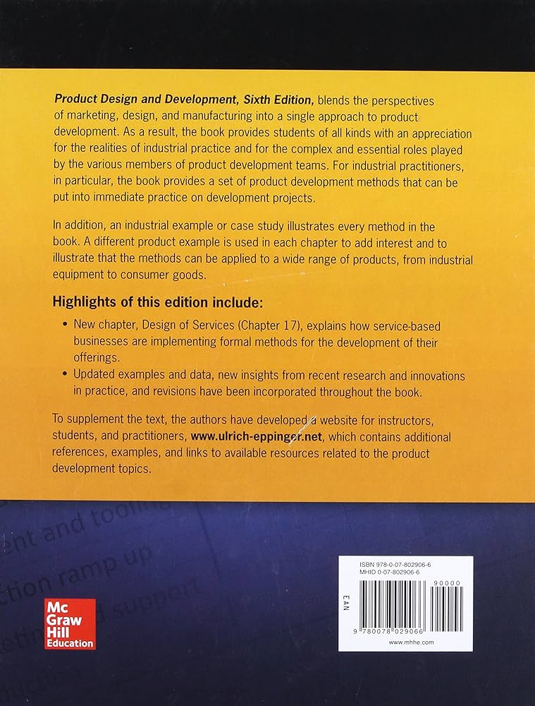 Industrial Design, Unikate, Serien 洋書 Product Design and Development: Ulrich, Karl, Eppinger