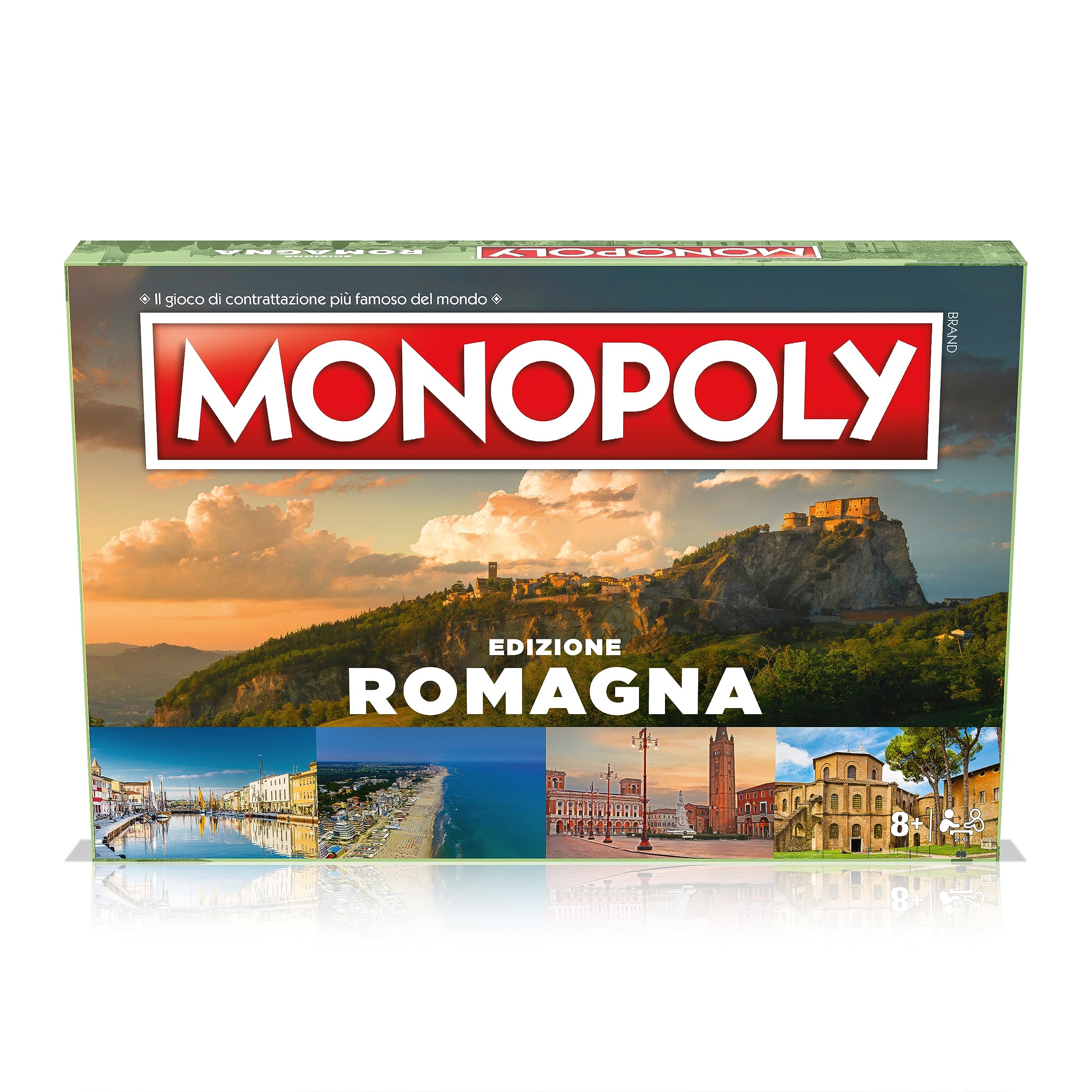 Winning Moves Monopoly Reggio Emilia City - Gioco da Tavolo