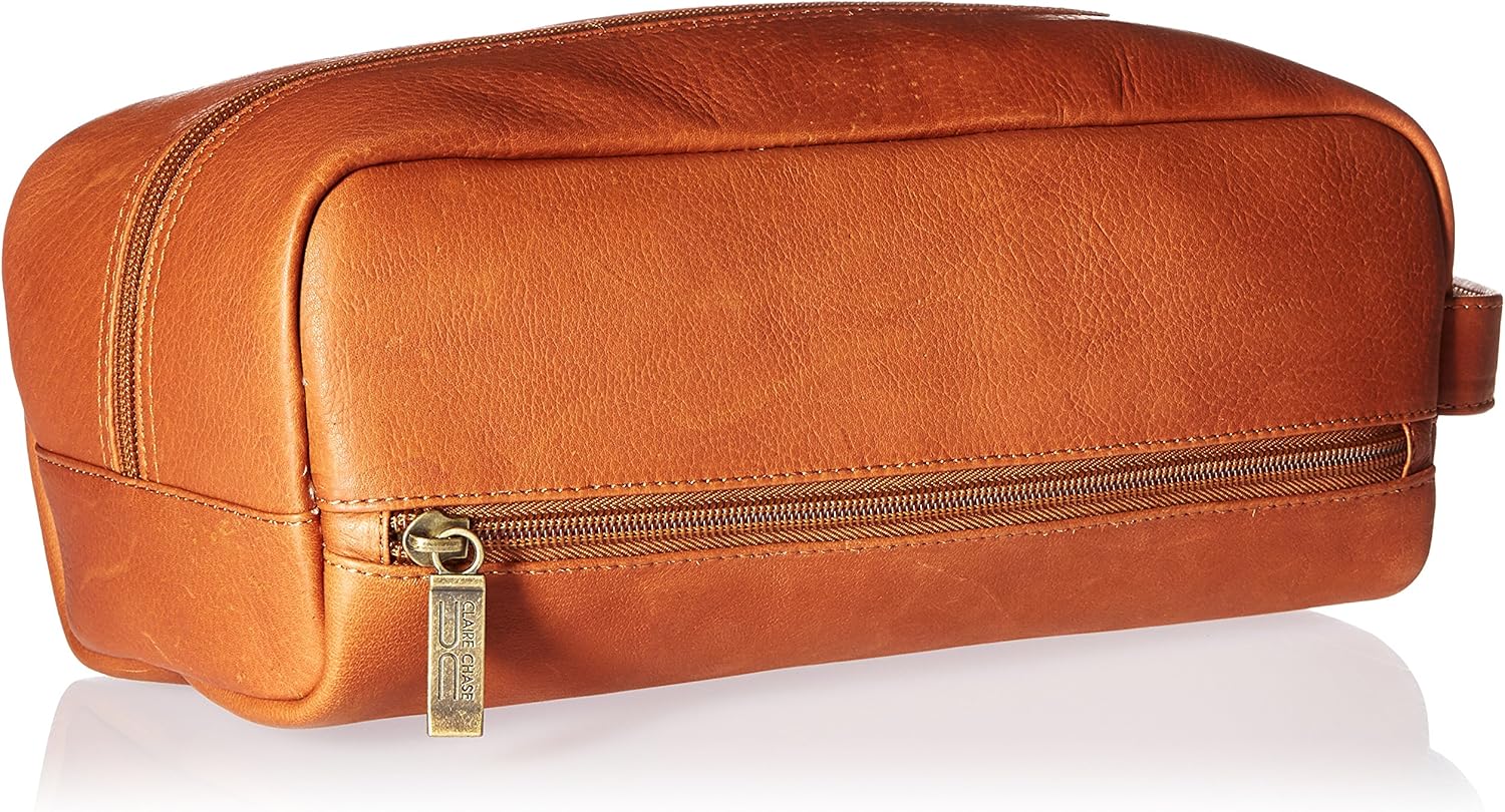 Claire Chase Caspian Travel Kit, Saddle, One Size