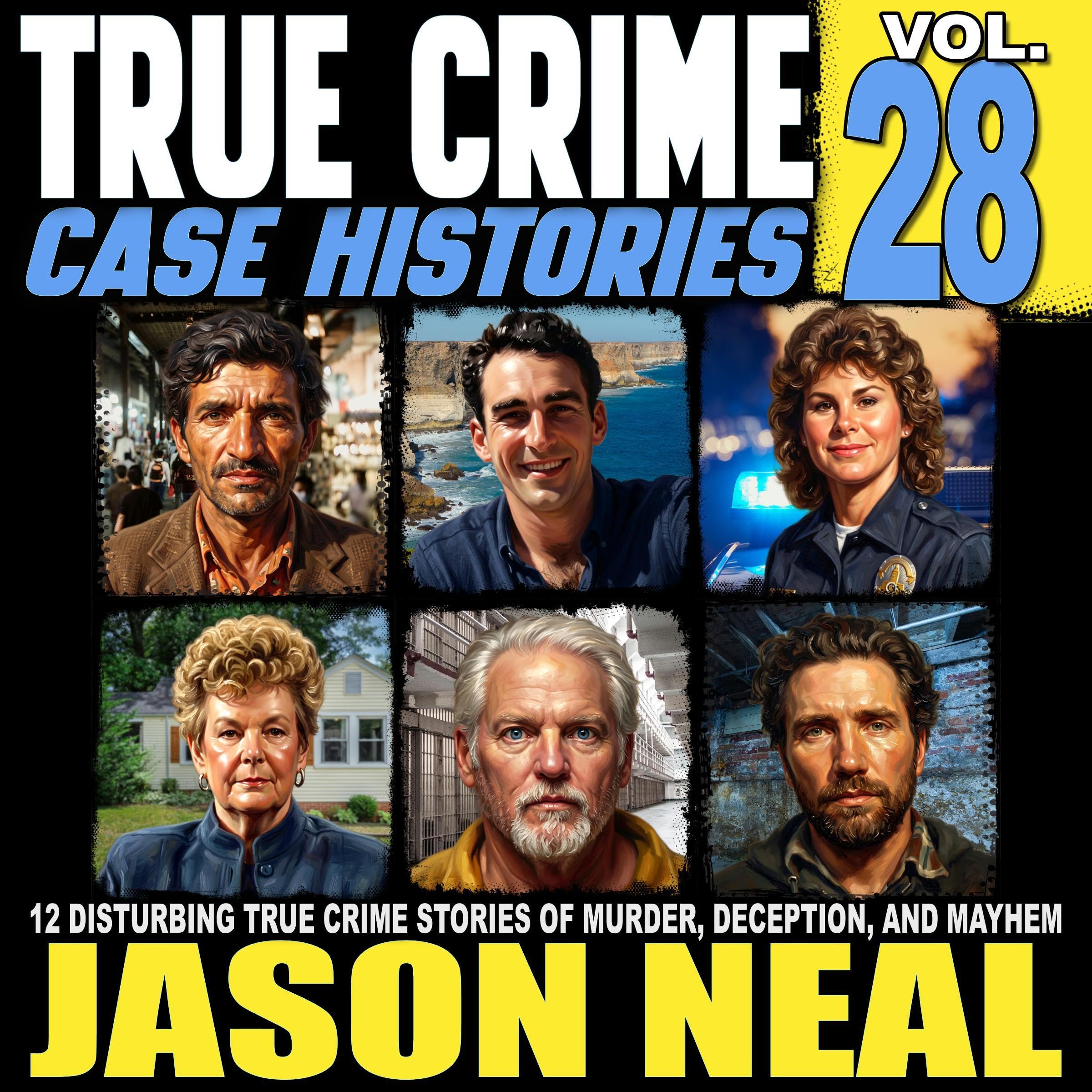 Cover art for True Crime Case Histories - Volume 28: 12 Disturbing Stories of Murder and Mayhem