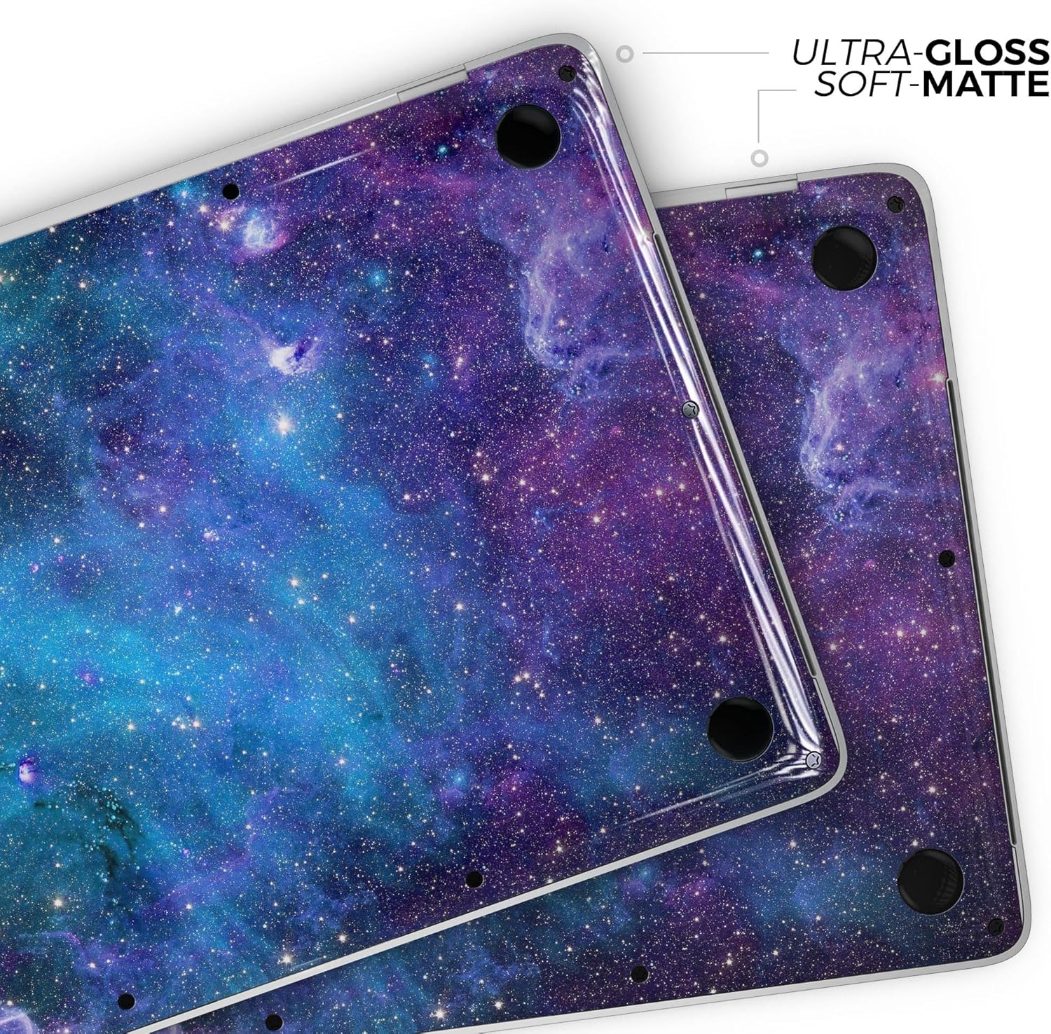 DesignSkinz - Compatible with MacBook Pro 14" M1/M2 (A2442/A2779) - Skin Decal Protective Scratch Resistant Vinyl Wrap - Azure Nebula