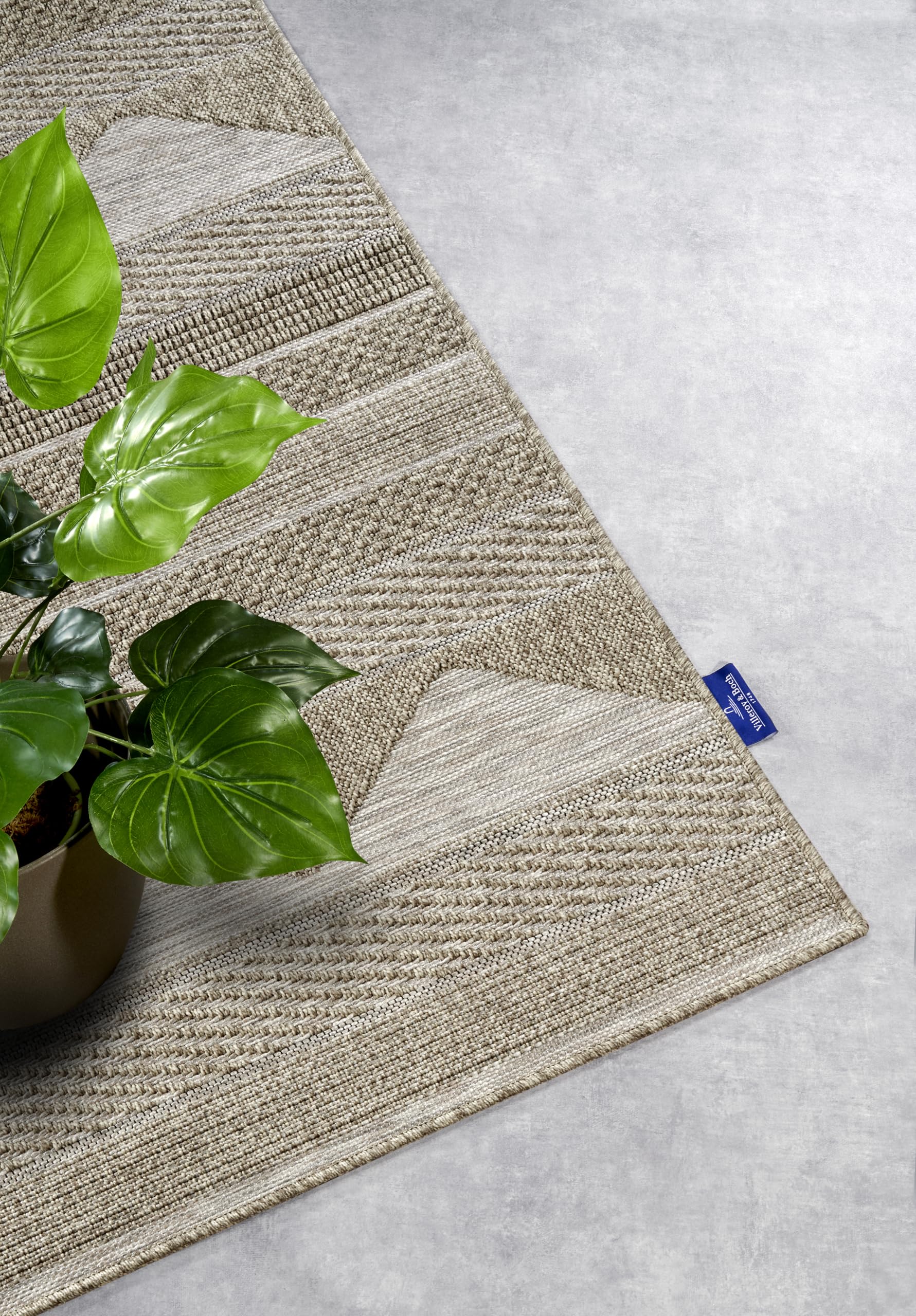 Villeroy & Boch Isabella Tapis D'intérieur Et D'extérieur Moderne Tissé à Plat - Style Bohème