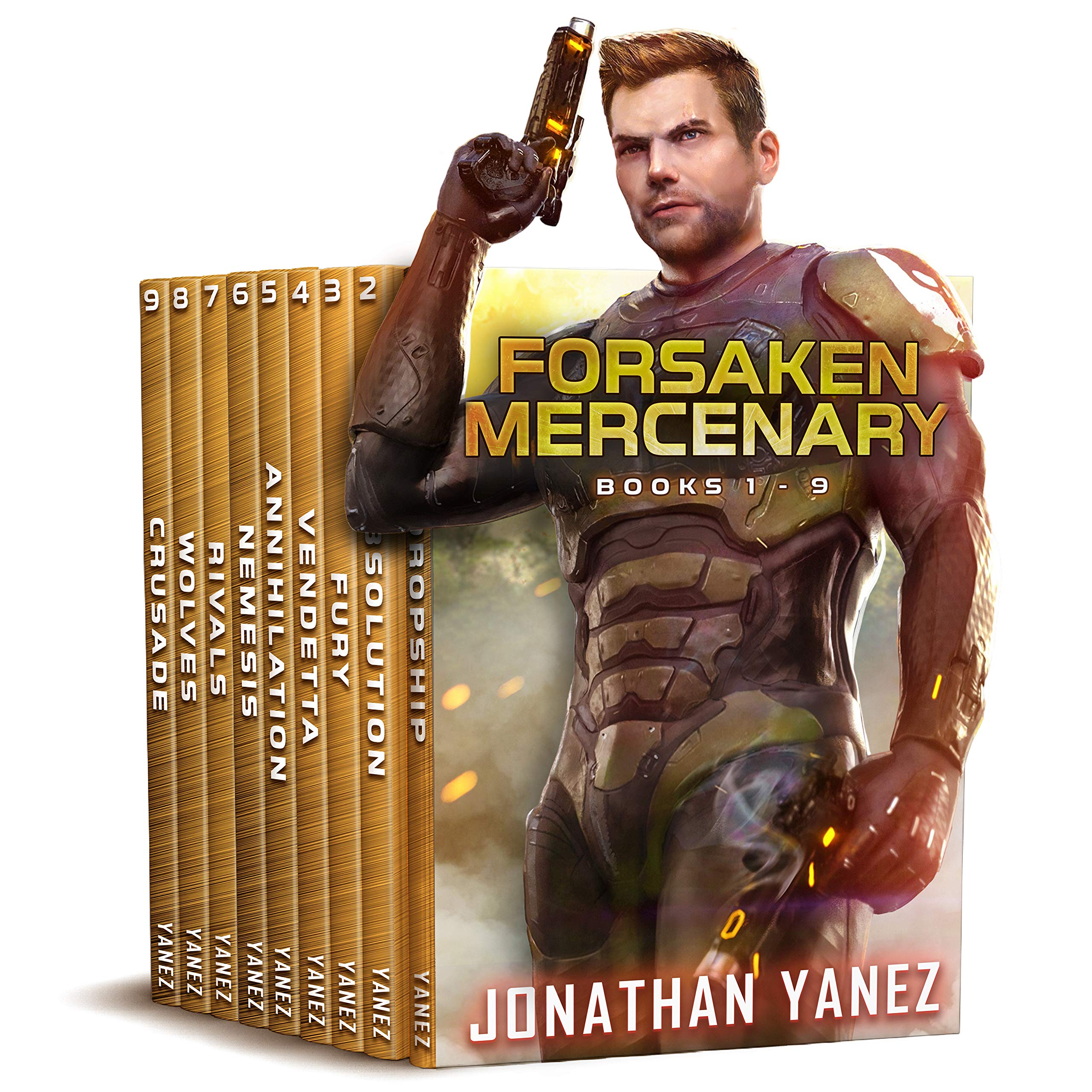 Forsaken Mercenary Universe: A Military Space Opera Series (Books 1 - 9)