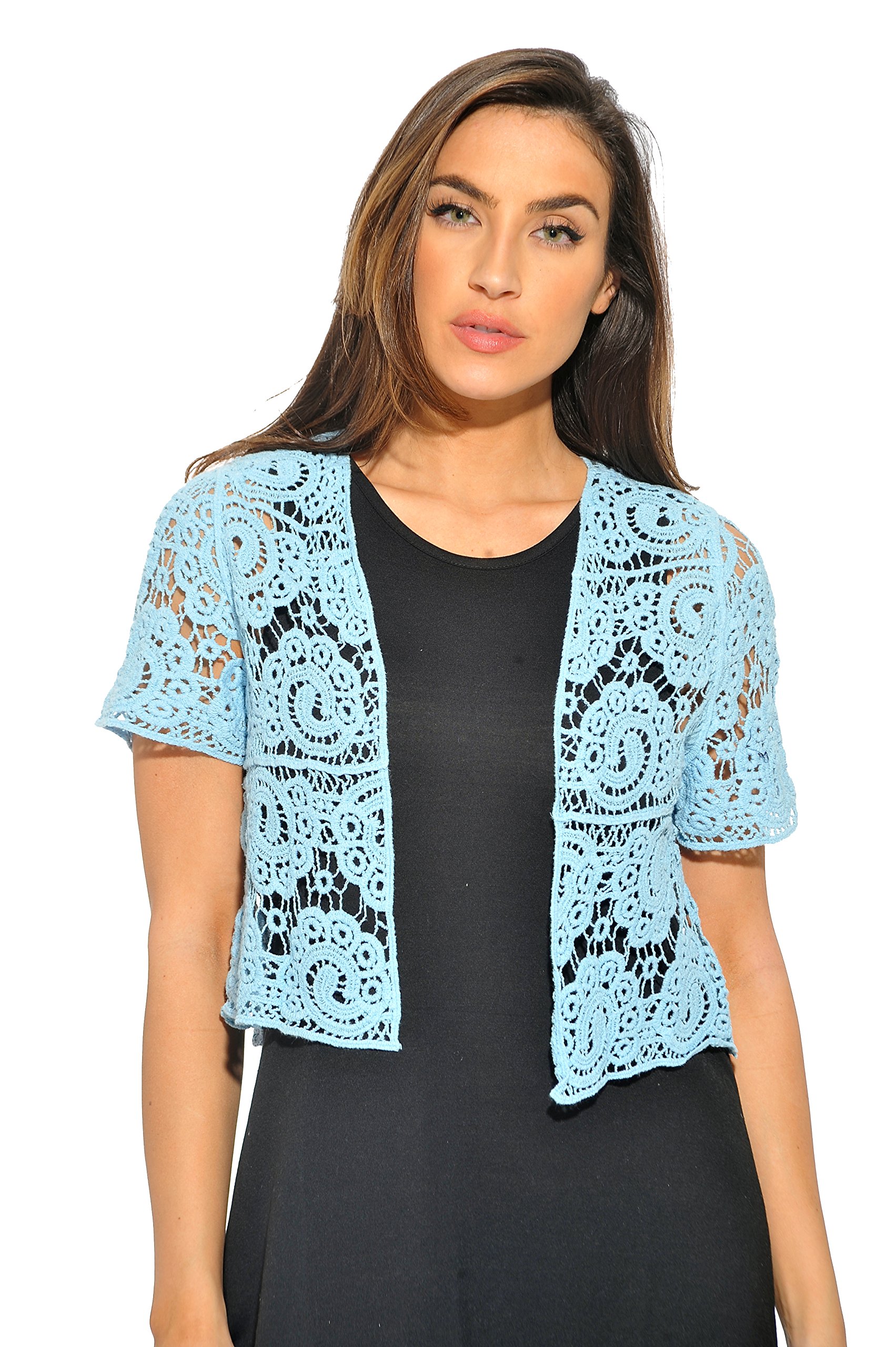 Blue Crochet Cardigan Free Patterns