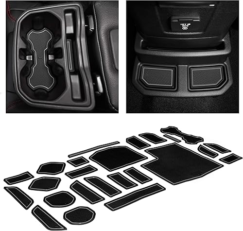 Miniatura 1 de CupHolderHero Se adapta con accesorios para Jeep Grand Cherokee L 2014-2024, insertos de portavasos antideslizantes interiores de primera calidad,