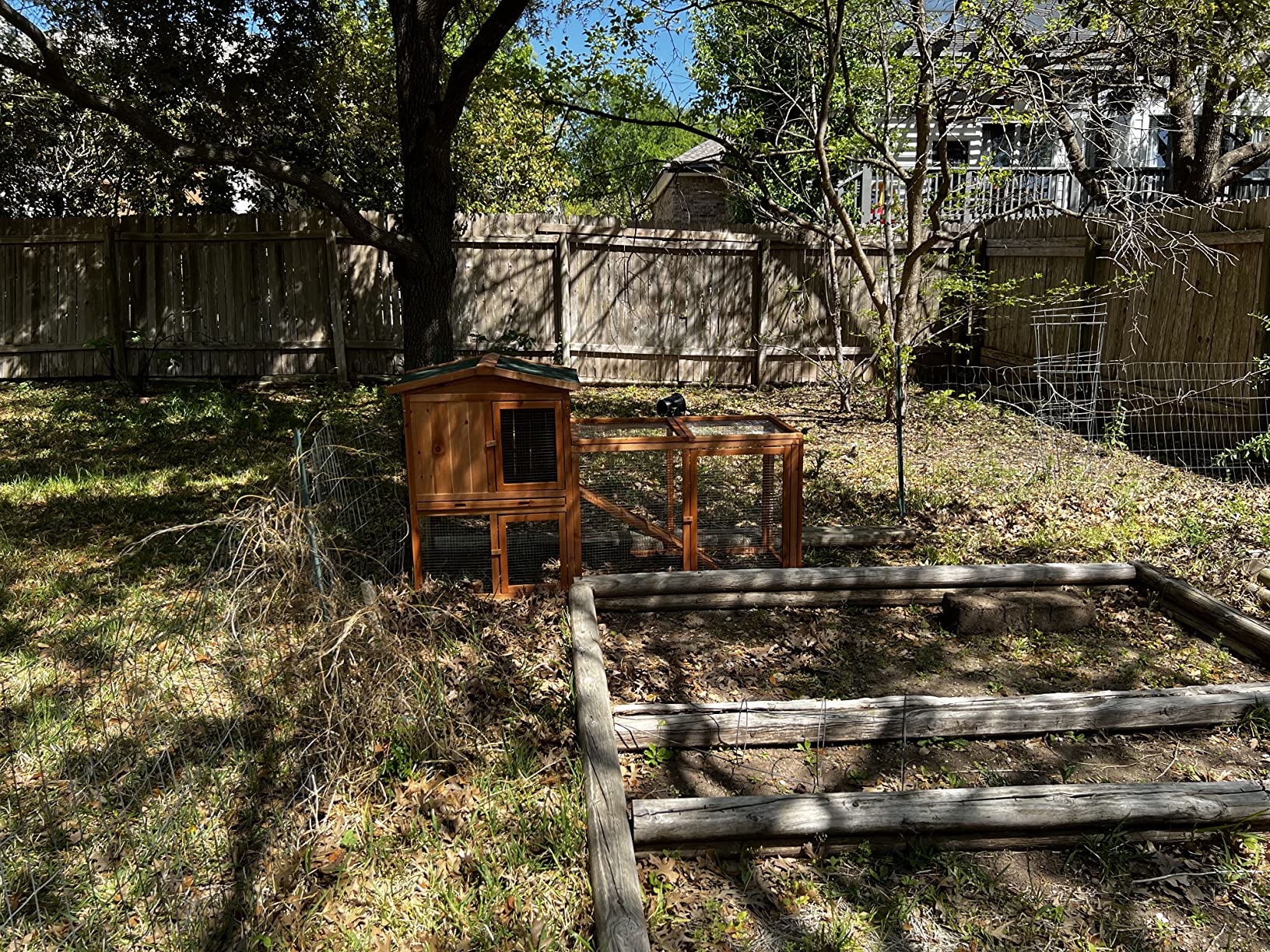 33/mo Finance Ogrmar Chicken Coop Large Wooden Outdoor Bunny Rabbit