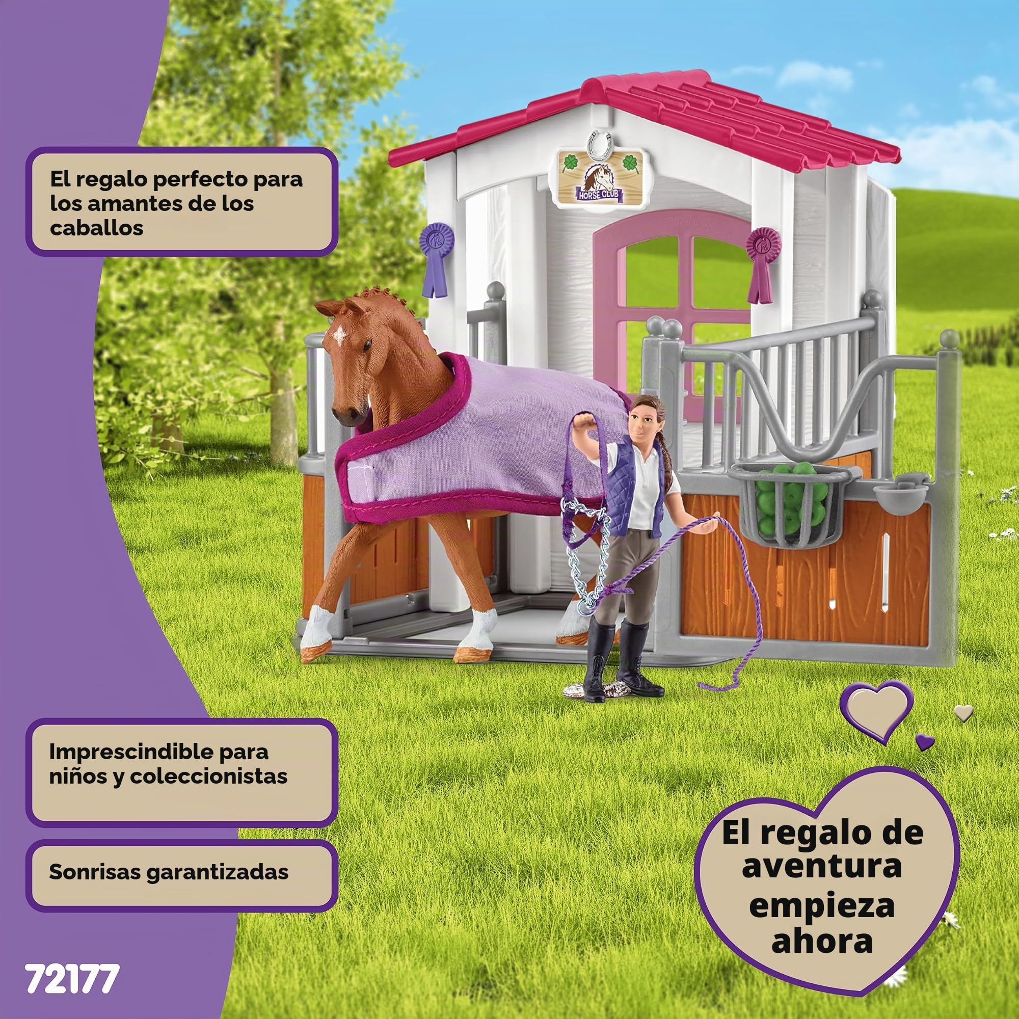 Schleich Horse Club Paardenbox Met Wasplaats 72177 Exclusief