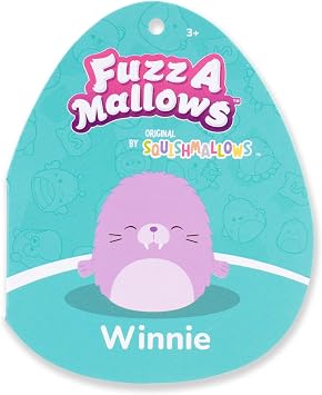 Squishmallows FuzzAMallows plush Winnie la morsa morada 30 cm - rare original exclusive 2024