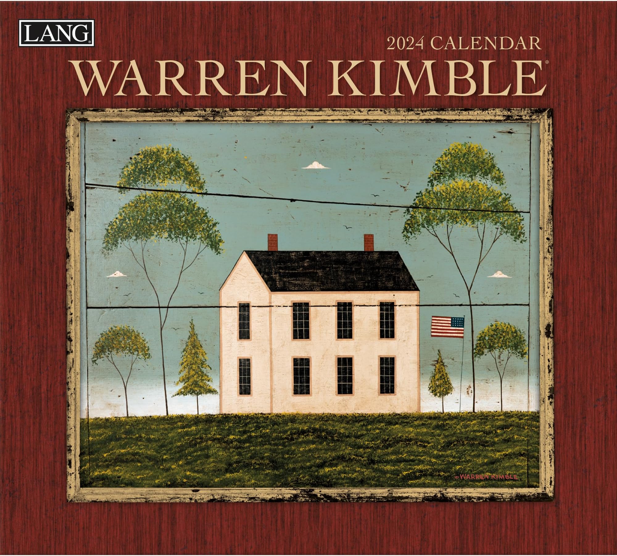 Amazon.com: Warren Kimble 2024 Wall Calendar : Kimble, Warren: Office