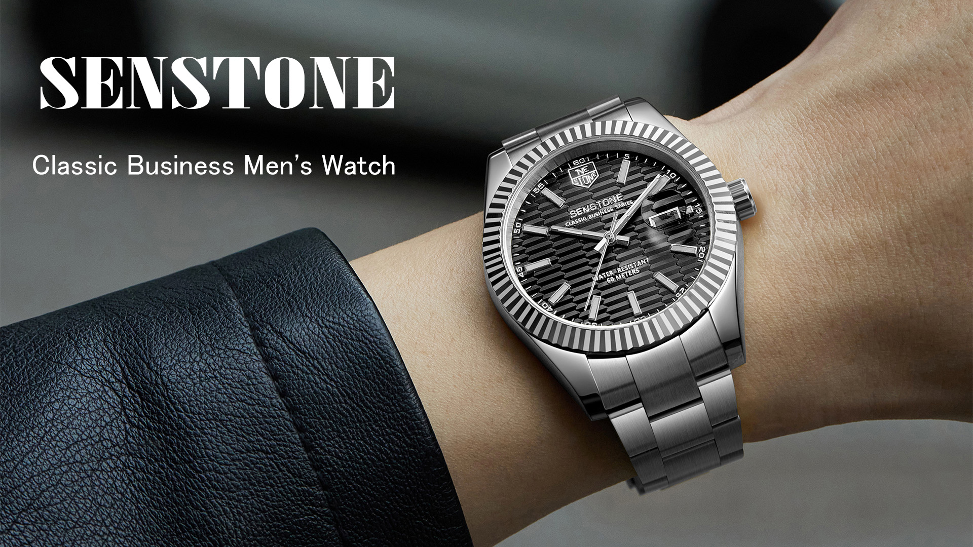 white christmas dresses Men's Silvertone & Black 2017 Silver Dollar Coin Watch with Leather St