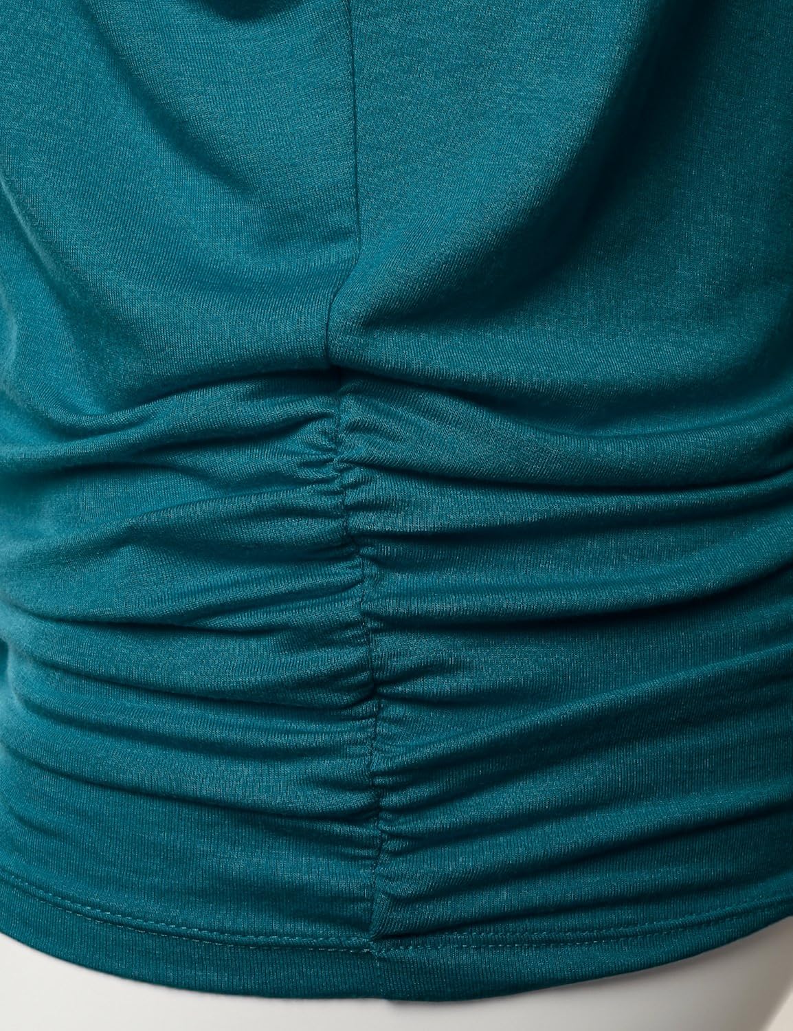 URBANCLEO Womens Dolman Sleeve Top Boatneck Drape Shirts Small Awts055_teal2607