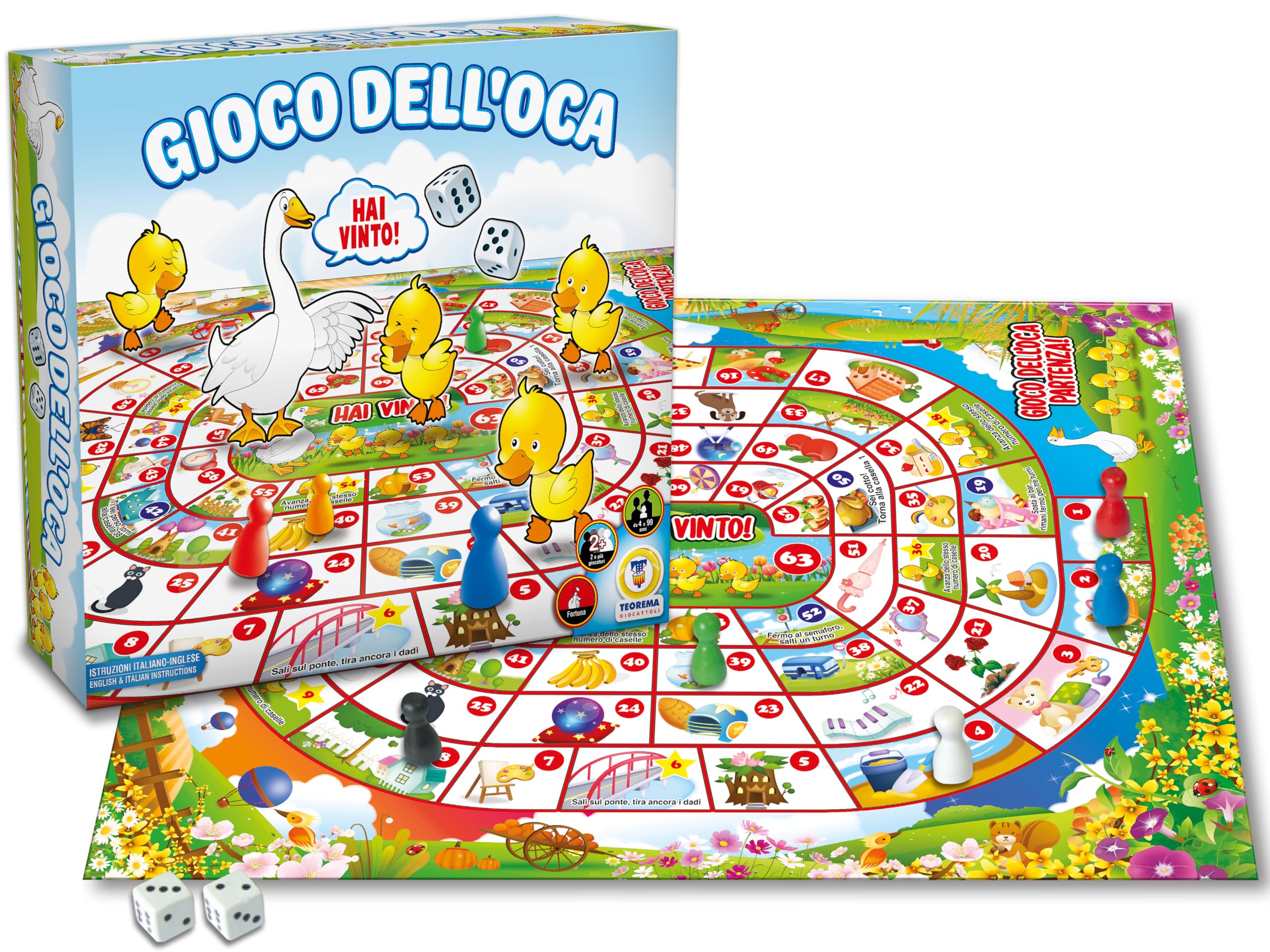 Teorema SOCIETA' Giochi, Multicoloured, One Size, 805203