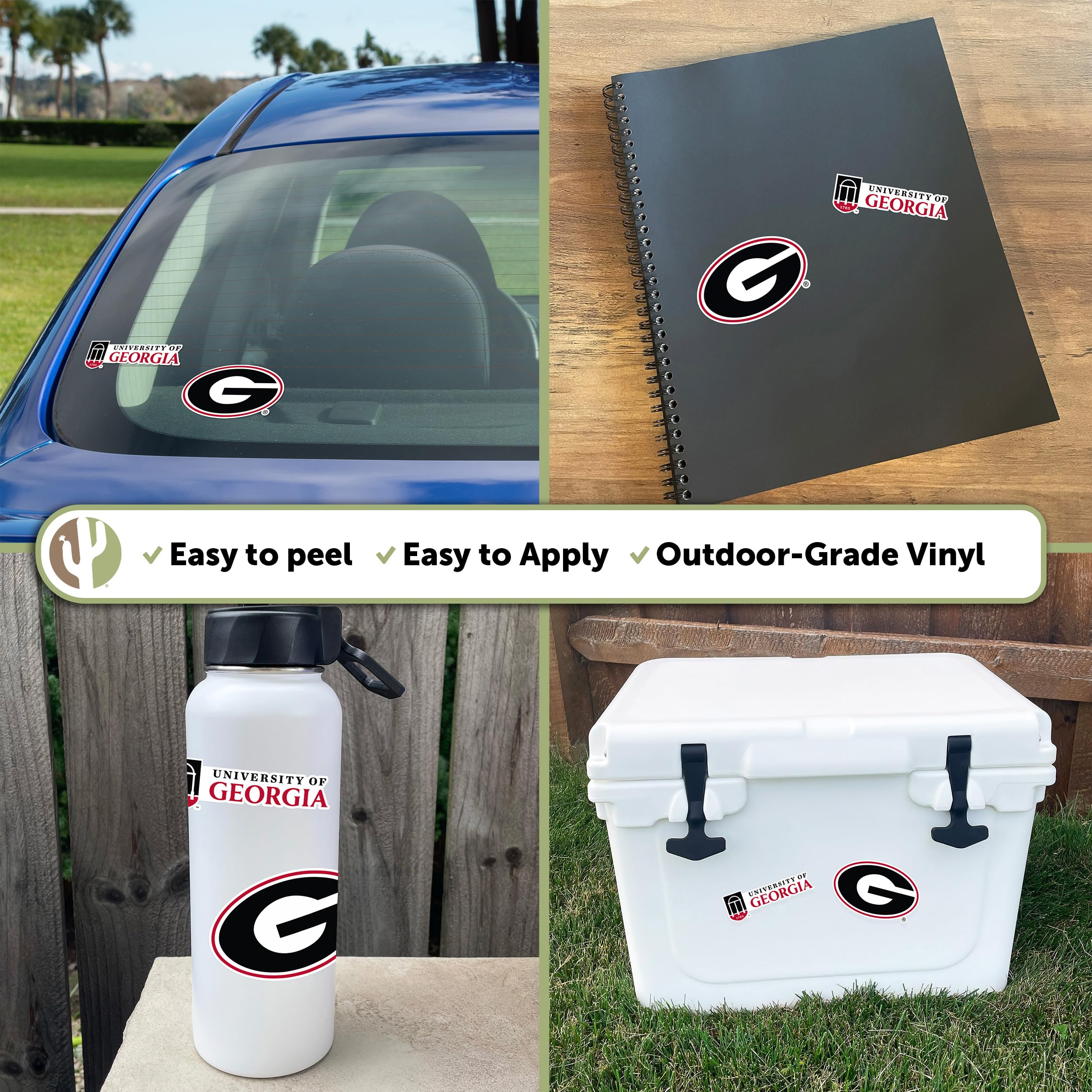 University Of Florida Sticker Decal – Vinyl, Outdoor Safe, For Laptop, Car, Water Bottle (Type 3-6 Inch)