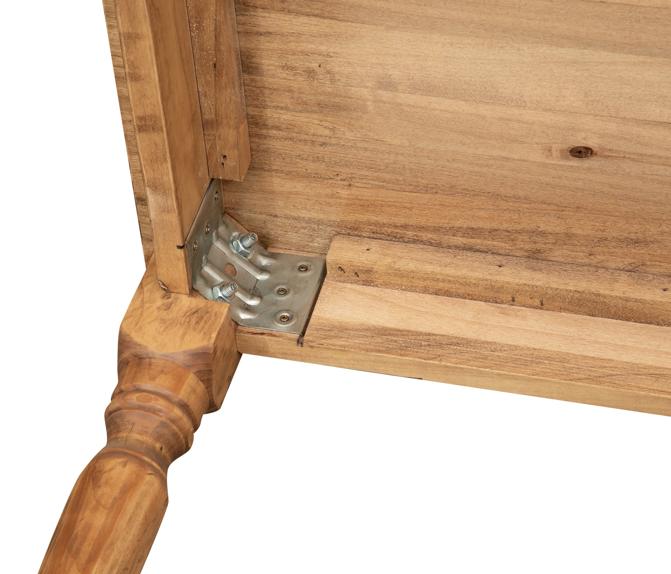 Biscottini Tavolo quadrato 80 x 80 cm | Tavolo legno massello Made in Italy | Tavolo cucina